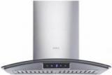 Elica Glace Trim LTW Wall Mounted Chimney (Silver, 1150 M3/hr)