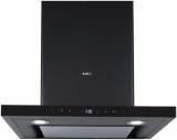 Elica ISMART 5 STAR Performance 60 Cm Chimney With Inverter Technology SPOT H4 EDS 60 Wall Mounted Black 1425 CMH Chimney