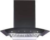 Elica WD BF 606 HAC MS NERO Auto Clean Wall Mounted Black 1200 CMH Chimney