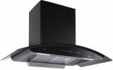 Elica WD TBF HAC 90 MS NERO With Installation Kit Included Auto Clean Wall Mounted Chimney