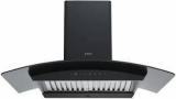 Elica WDAT HAC 90 MS BLDC NERO Auto Clean Wall Mounted Black 1425 CMH Chimney