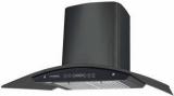 Eurodomo Classy HC TC 90 Cm, 2 Baffle Filters, Touch Control, Black, Autoclean ( With Free Installation ) Wall Mounted Chimney