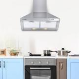 Eurodomo HOOD SAPPHIRE PB SS 60 Wall Mounted Chimney