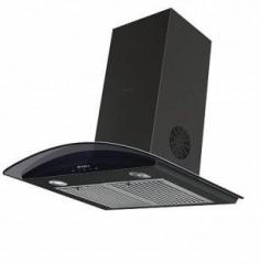 Faber Feel Plus SS TC LTW 60 Kitchen Chimney Wall Mounted Chimney (Black, 1000 m3/hr)