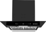 Faber HOOD COSMOS 3D HC SC BK BF 60 Auto Clean Wall Mounted Black 1400 CMH Chimney