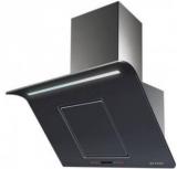 Faber Hood Curvy Plus BK TC LTW 60 (110.0393.697) Wall Mounted Chimney (Black, 1000 M3/hr)