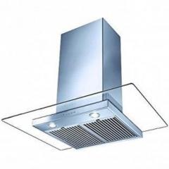 Faber Hood Glassy Sunzi LTW 60 (with free cuttlery set from giftipedia) Wall Mounted Chimney (Stainless Steel, 1200 m3/hr)