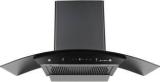 Faber HOOD ZEST HC SC FL BK 90 Auto Clean Wall Mounted Black 1100 CMH Chimney