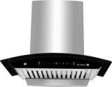 Faber Hood Zest HC SC SS 60 Auto Clean Wall Mounted Stainless Steel 1100 CMH Chimney