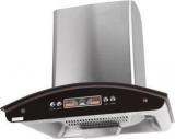 Gamle Emily 90 OC Wall Mounted Chimney (Black, Silver, 1100 M3/hr)