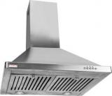 Gamle Kitchen AWA 90 Wall Mounted Chimney (Silver, 1200 M3/hr)