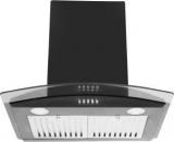 Gamle Scarlett BLK 60 Wall Mounted Chimney (Balck, Silver, 1200 M3/hr)