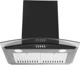 Gamle Scarlett BLK 90 Wall Mounted Chimney (Black, 1200 M3/hr)