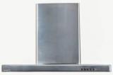 Gamle Sophia 60 Baffle Wall Mounted Chimney (Silver, 1100 M3/hr)