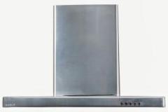 Gamle Sophia 60 Baffle Wall Mounted Chimney (Silver, 1100 m3/hr)