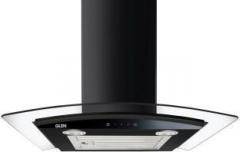 Glen 6071 EXTS Black 60 cm, Airflow Wall Mounted Chimney