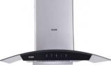 Glen Auto Clean Chimney GL 6061 AC 90 Cm Wall Mounted Chimney (Silver, 1250 M3/hr)