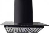 Glen CH6077DXBL60 Wall Mounted Chimney