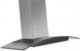 Glen Designer Curved Glass Kitchen Chimney 6071 SS Touch Sensor 90 Cm 1250 M3h Wall Mounted Chimney