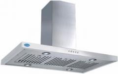 Glen GL 6052 TS IS Wall Mounted Chimney (Silver, 1250 m3/hr)