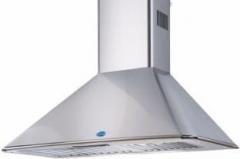 Glen GL 6057 SS 90 cm Wall Mounted Chimney (Silver, 1250 m3/hr)