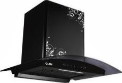 Glen ISPA 60 cm BL DZ Auto Clean Curved Glass 60 cm|Touch & Gesture Control| Autoclean| Filterless|Powerful Suction | Low Noise Wall Mounted Chimney