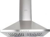 Glen Pyramid Kitchen Chimney 6050 Junior DX Stainless Steel Baffle Filters 60 Cm Wall Mounted Chimney (silver, 1000 M3/hr)