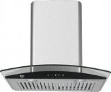 Hi Tech 0304 Wall Mounted Chimney (SIlver, Black, 1000 M3/hr)