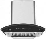 Hi Tech 0305 Wall Mounted Chimney (Black, Silver, 1000 M3/hr)