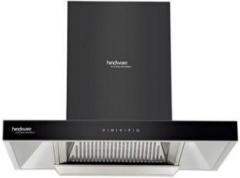 Hindware Alicia Wall and Ceiling Mounted Chimney (black, 1200 m3/hr)