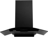 Hindware Cambria 60 Cm Auto Clean Wall Mounted Black 1100 CMH Chimney