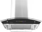 Hindware Cleo 60 Auto Clean Hood Wall Mounted Chimney (Brush Silver, 1200 M3/hr)