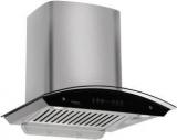 Hindware Cleo 60 Wall And Ceiling Mounted Chimney (black, 1200 M3/hr)