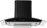 Hindware Cleo Heat Auto Clean Chimney 90 Cm Black Wall Mounted Chimney (Stainless Steel, Black, 1200 M3/hr)