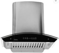 Hindware CLEO HEAT AUTO CLEAN Wall Mounted Chimney (Silver, 1200 m3/hr)