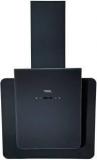 Hindware Irene Black 60 Wall Mounted Chimney (Inox, 1000 M3/hr)