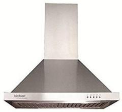 Hindware Jupiter Plus 60 SS (with free Tyffyn from Kitchenempire) Wall Mounted Chimney (stainless Steel, 1000 m3/hr)