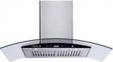 Hindware Lino 90 Plus Wall Mounted Chimney (Inox, 1000 M3/hr)