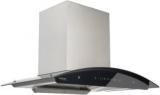 Hindware Nadia 90 Cm 1200 Cube/hr Filterless Motion Sensor Auto Clean Wall Mounted Chimney