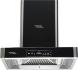 Hindware Optimus I Pro 60 Auto Clean Wall Mounted Black, Inox 1400 CMH Chimney