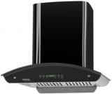 Hindware REVIO 90 Wall Mounted Chimney (Black, 1000 M3/hr)