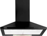 Hindware Smart Appliances Clara Neo Wall Mounted Kitchen Chimney Auto Clean Wall Mounted Black 750 CMH Chimney