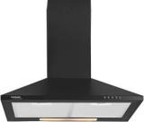 Hindware Smart Appliances Clarissa 60 IN Pyramid | Cassette Filter | Push Button Wall Mounted Chimney