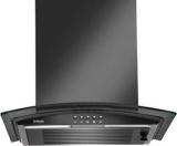 Hindware Smart Appliances Sabina Neo BLK 60 Wall Mounted Black 1100 CMH Chimney