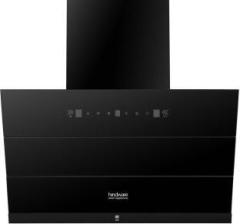 Hindware Smart Appliances Skyla Neo 60 Cm kitchen chimney Auto Clean Wall Mounted Black 1350 CMH Chimney