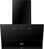 Hindware Smart Appliances Skyla Neo 90 Cm Kitchen Chimney Auto Clean Wall Mounted Black 1350 CMH Chimney