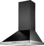 Kaff NERO 60 Wall Mounted Chimney (Black, 1000 M3/hr)