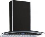 Kaff OPEC DHC 90 CM (AUTO CLEAN) LIFE TIME WARRANTY Wall Mounted Chimney (Black, 1180 M3/hr)