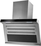 Kaff TORINO 90 CM Filterless Technology Life Time Warranty Wall Mounted Chimney (Glass, 1250 M3/hr)