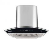 Kattich Croma 60 Wall Mounted Chimney (silver, 1300 M3/hr)